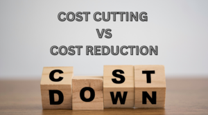 what is the difference between cost cutting and cost reduction